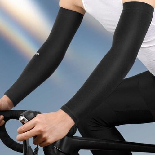 2Pcs Arm Sleeves UV Protection Sunscreen Ice Silk Outdoor Driving Cycling Sleeves Cover for Summer Driving Cycling Sleeves Cover