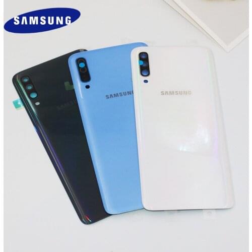 Samsung A70 A 70 2019 Battery Back Cover Housing Cover Rear Door Case For Galaxy SM-A705F A705 A705F add Camera Glass Lens Cover
