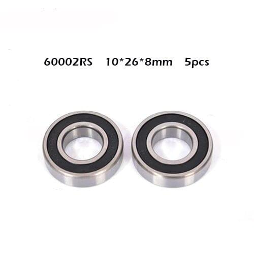 Free Ball 6000-2rs Bearing Abec-1 (5pcs) 10x26x8 Mm Deep Groove 6000 2rs Ball Bearings 6000rs 180100 Rs