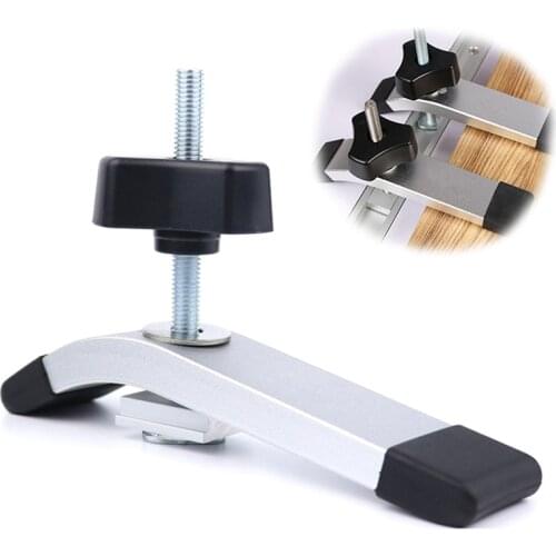 T-track Clamps Quick Acting Hold Fixing Woodworking Jig Clamping Blocks M8 Screw Device Carpenter Woodworking Tools