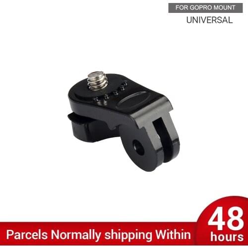 Universal Conversion Adapter 1/4 Inch Mini Tripod Screw Mount for GoPro Accessories for Yi Eken Sjcam DJI Action Cameras