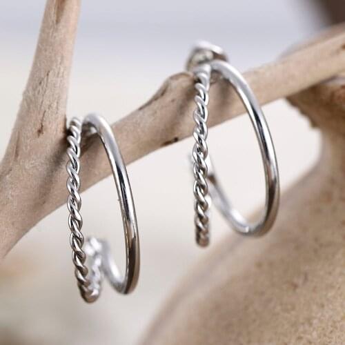 Vintage Clip Earrings Popular Personality Bohemia Style Asymmetric Stud Earrings Jewelry for Woman Girls Party 2021