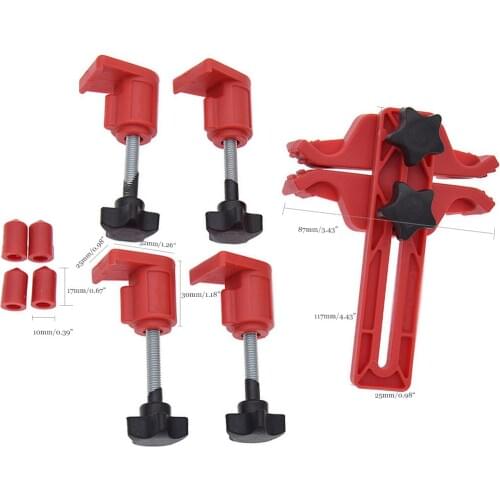 Oversea 9pcs Car Auto Dual Cam Clamp Camshaft Engine Timing Sprocket Gear Locking Tool Kit Engine Timing Tool Camshaft Timing