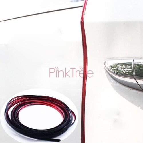 Car Door Edge Rubber Scratch Protector Moulding Strip Protection Strips For Toyota Land Cruiser Prado FJ LC 150 120 Accessory