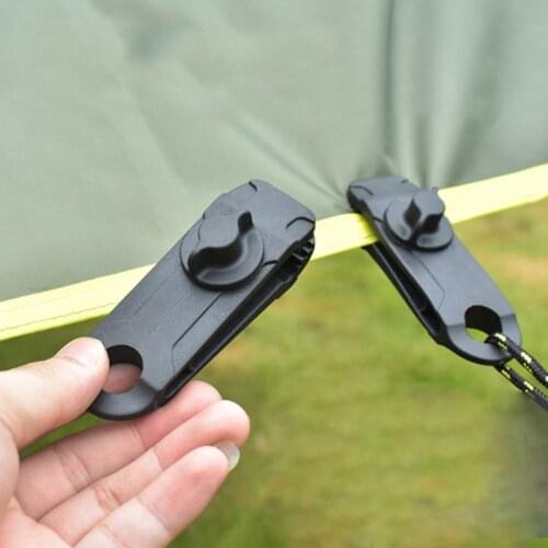 Tarpaulin Clip Awning Tent Clamp Canopy Lashing Buckle Jaw Grip Outdoor Camping Hook Anchor Windproof Rope Barb
