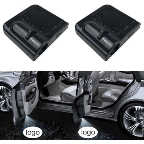 1PCS NEW Led Car Door Welcome Laser Projector Logo Ghost Shadow Night Lights Wireless Car Styling for Bmw Car Accessories Kits
