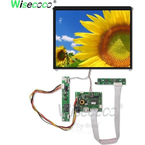 4:3 for laptop display 9.7 inch 1024*768 400nits ips LCD screen with HDMI 30 pins lvds speaker interface driver board