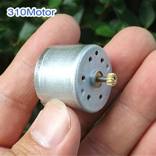 Micro Round 24mm 17mm Electric Motor 310 020 DC Motor 1.5V-6V 3.7V 18500rpm High Speed Mini Motor for Solar Energy Power Supply