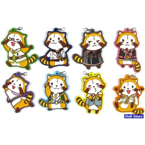 Idolish7 Anime keychain IZUMI IORI YAMATO NIKAIDO SOGO NAGI TAMAKI Gaku Mitsuki OSAKA Rubber strap/mobile phone charms D309