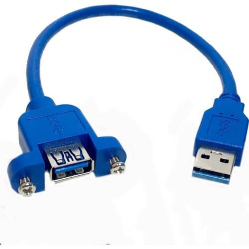 AIXXCO USB Extension Cable USB 3.0 Cable for Smart TV PS4 Xbox One SSD USB3.0 2.0 to Extender Data Cord Mini USB Extension Cable