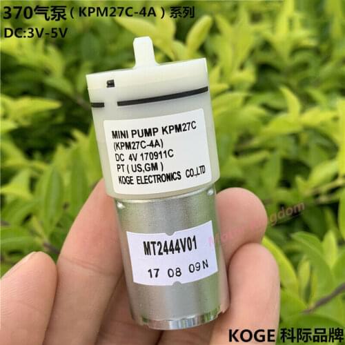 KOGE KPM27C DC 3V 5V 6V Small 370 Motor Air Pump Oxygen Pump Aquarium Fish Tank