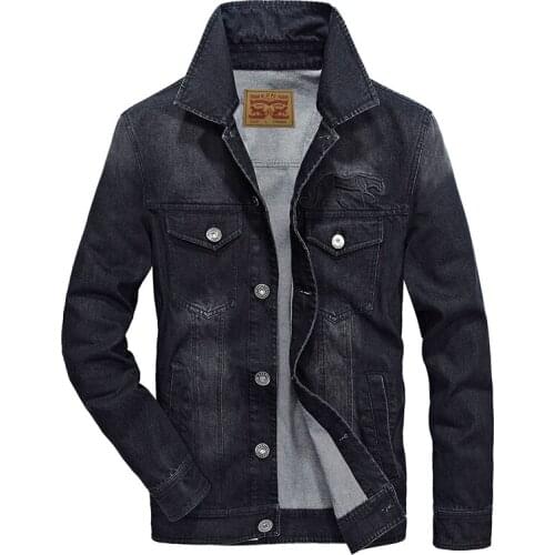 New Urban Classic Denim Jackets Fashion 2021 Autumn Cotton Men Casual Jeans Coats Slim Fit Windbreaker Outdoor Cowboy Streetwear