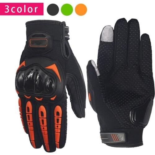 Motorcycle touchscreen gloves genuine gloves for suzuki yamaha ducati kawasaki BMW moto waterproof cycling riding gloves