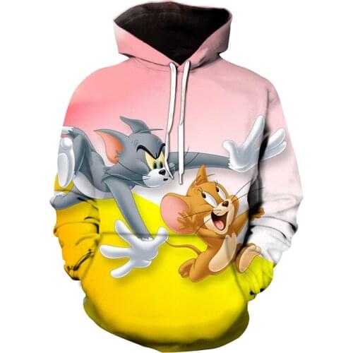 New funny mens and womens sweatshirts 3D anime Harajuku print casual hoodies plus-size mens and womens street versatileman