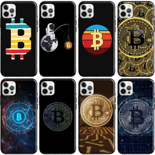 Bitcoin BTC Soft Case For iPhone 11 Pro Max 12 mini X XR XS MAX 6 6S 7 8 Plus SE 2020 5S Phone Cover