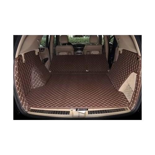 Newly mats! Custom special trunk mats for Mercedes Benz ML 63 W164 2011-2006 durable carpets cargo liner for ML63,Free shipping