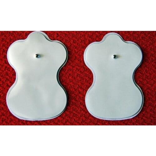 By DHL no word /White Electrode Pads For Tens Acupuncture Digital Therapy Machine Massager Self adhering Electrodes,TENS and EMS