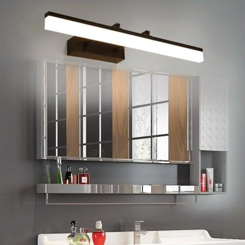 Modern Led Wall Light Bathroom Lamp Mirror Front Light Bedside Light Indoor Sconce Wall Lamp Metal Lustre Luminaries 110V 220V