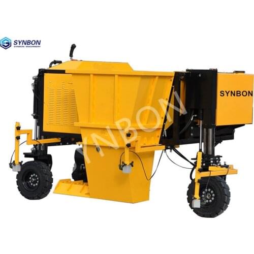 SYNBON 2020 slipform paver Mini Curb Sliding Form Machine concrete pavers Automatic curb paver Concrete machinery SYSP300
