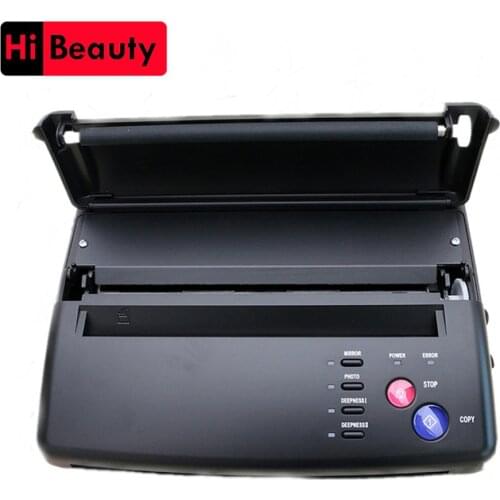 Tattoo Transfer Thermal Machine Printer Device Copier Drawing Stencil Maker Tools For Tattoo Photos Transfer Paper Copy Printing