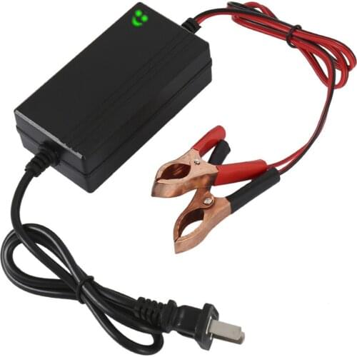 12V 1000ma Smart Lead Acid AGM GEL Battery Charger for Car Motorcycle DC 12 V Volt 1A 220V Motor 4ah 7ah 10ah 12ah 20ah Moto 1 A