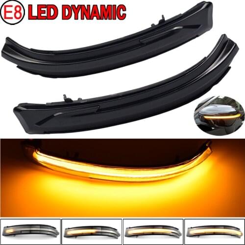 EU US JP Plug For Nissan X-Trail T32 Qashqai J11 Murano Z52 Navara NP300 Pathfinder Side Mirror LED Dynamic Turn Signal Light