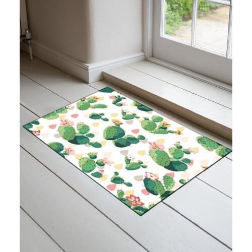 Vintage Dersert Cactus Art Door Matt,Funny Doormat,Indoor/Outdoor Decor Rug Doormat Inch Non-Slip Home Decor