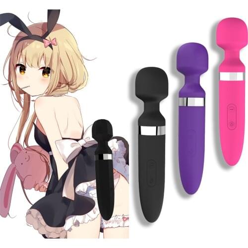 Magic Wand Vibrator for Woman Sex Products AV Vibrators USB Rechargeable Sex Toys for Woman Clitoral Vibrator Female Masturbator