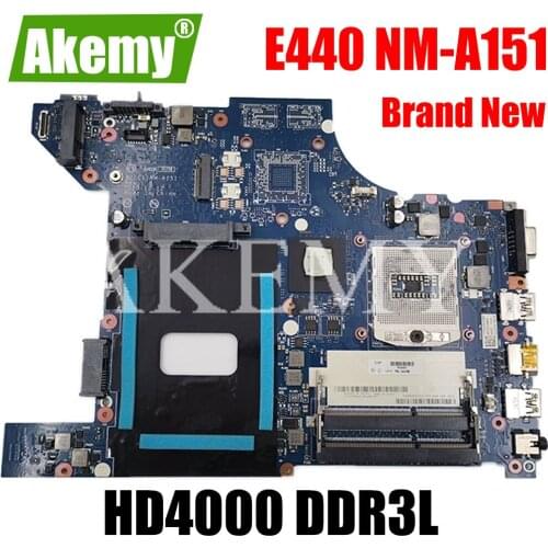 04X4790 AILE1 NM-A151 MAIN BOARD For Lenovo Thinkpad Edge E440 Laptop Motherboard UMA HD4000 DDR3L