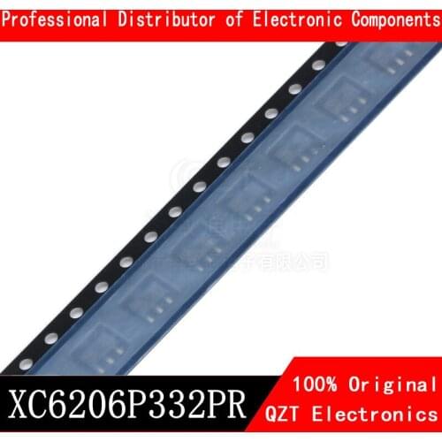20pcs/lot XC6206P332PR XC6206P332 XC6206 3.3V SOT-89 In Stock