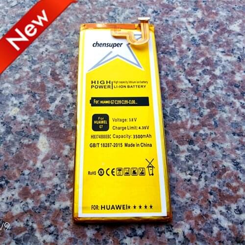 2019 NEW 3500mAh HB3748B8EBC Battery for Huawei Ascend C199 G7 G7-TL100 C199-CL00