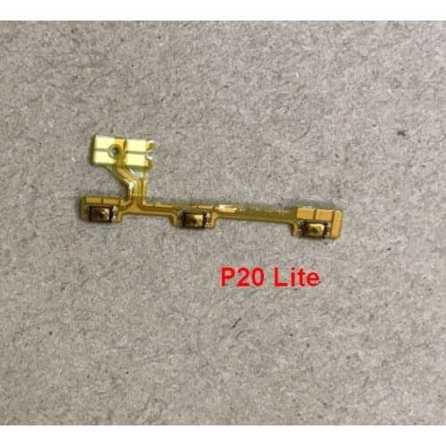 50pcs Power & Volume Flex Cable For Huawei P20 Lite P30 Pro P30 Lite Side Key Button Switch Connector Flex Ribbon