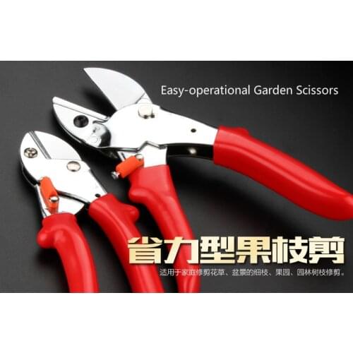 7inch SK5 Anvil Pruning Scissors Horticulture Fruit Tree Shears Garden Tools Pruners Gardening Secateurs Grafting Tool