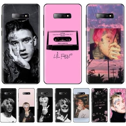 Lil Peep Phone Case For Samsung galaxy S 7 8 9 10 20 edge A 6 10 20 30 50 51 70 note 10 plus
