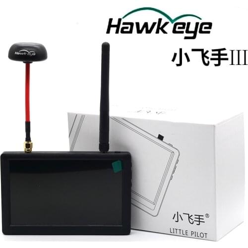Hawkeye Little Pilot III Photography 5inch 5.8G 40CH FPV HD Monitor 800 X 480 Aerial FPV Displayer Display Monitor With Antenna