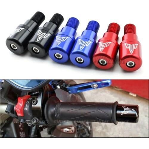 Motorcycle Bar Ends For Yamaha T-MAX 530 500 X-MAX 400 250 125 YP400 Handlebar Grip Bar End Cap Cover Slider Balancer Weight