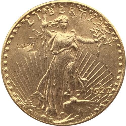 1927-D $20 St. Gaudens Coin Copy Free shipping