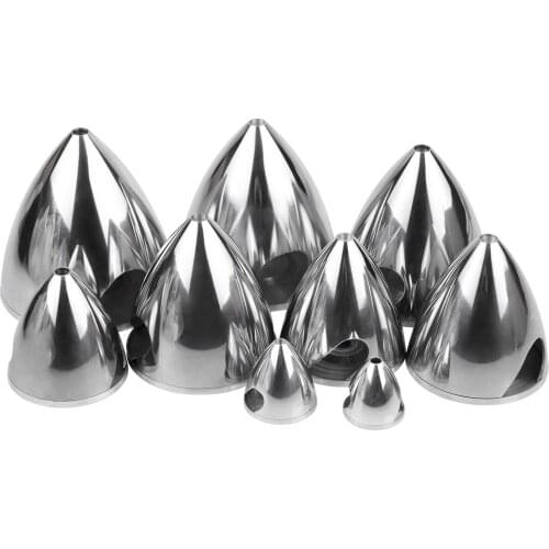 Metal Propeller Cover Aluminum Alloy 2 Blades Propeller Cover Fairing 32/38/45/51/57/64/70/76/82/89/95/102mm for RC 1.25in-4.0in