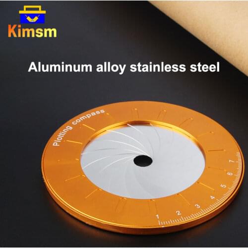 Upgrade Electroplating Matte Circle Drawing Tool Gauge For Woodworking Adjustable Stretch Stainless Steel DIY Measuring Tools