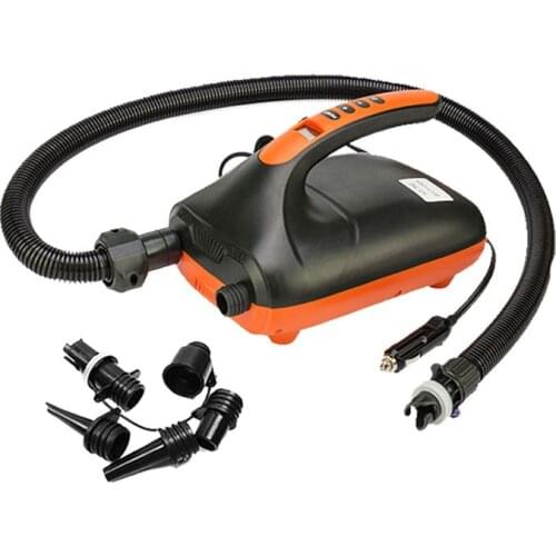 Newly 20PSI High Pressure Electric Air Pump Dual Stage Inflation Paddle Board Pump for Inflatable Stand Up Paddle Boards