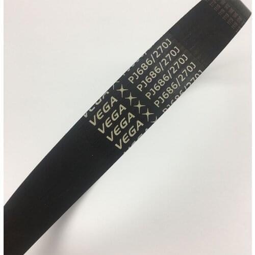 New Arrival! motor drive belt VEGA V-Belt 270J PJ686 5 ribs 6 ribs 7 ribs 8 ribs 9 ribs 10 ribs 11 ribs 12 ribs