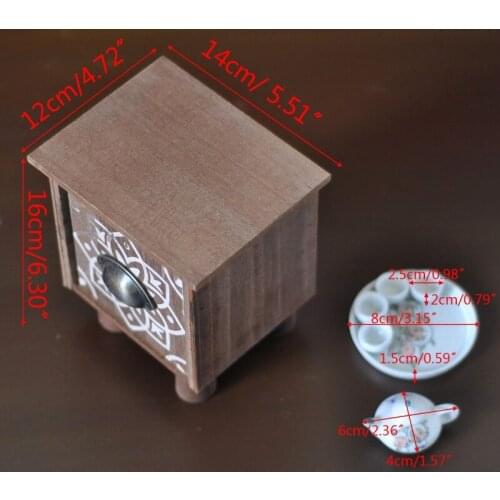 Newborn Coffee Table and Teapot Tea Bowl Tea Tray Set Baby Photography Props