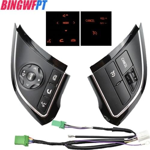 New Cruise Switch Audio Multimedia Bluetooth Steering Wheel Control Button For Mitsubishi Eclipse Cross 2017 2018 2019 2020 2021