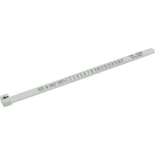 UK & US Ring Sizer Measure Finger Gauge Ring Sizing Tool For Wedding Rings UK Size US Size Measurements Ring Sizer