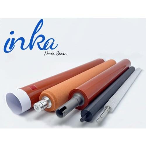 Fuser Pressure Roller Fuser Film Sleeve Sponge Roller For Konica minolta bizhub C754 C754e 754e C654 C654e C554 Cleaning Roller