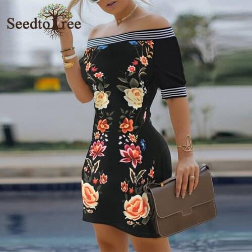 SeedtoTree Short Dresses For Women