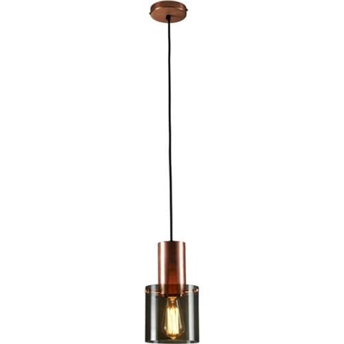 Nordic post-modern living room restaurant personality stylish small chandelier simple creative glass staircase chandelier