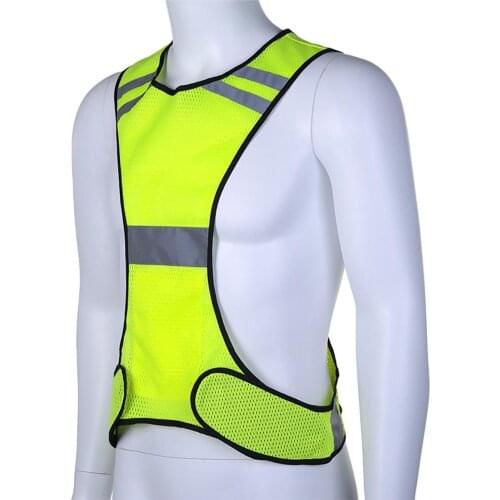 Reflective Vest Reflective Safety Vest For Night Running Night Riding Outdoor Running Jogging Protection Reflective Cycling Vest