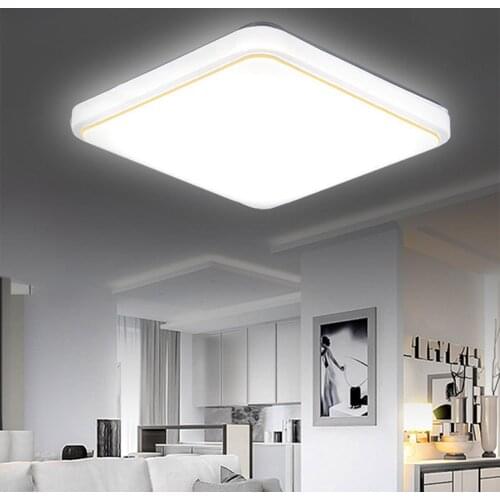 Tomshine Square LED Ceiling Lamp AC220V White Color Kitchen Balcony Porch Modern Panel Light Fixture led ceiling light
