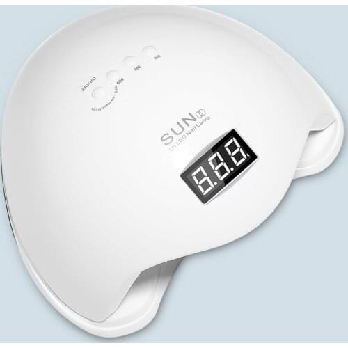 48W UV Lamp 24 LEDs Nail Dryer Gel Curing Lamp Light Nail Polish Dryer Sun Light Infrared Sensing Timer Smart Nail Art Machine